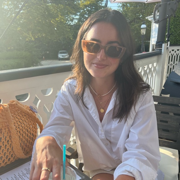 ASOS Green and pink sunglasses two for one slight cat eye shape summer - Picture 5 of 5